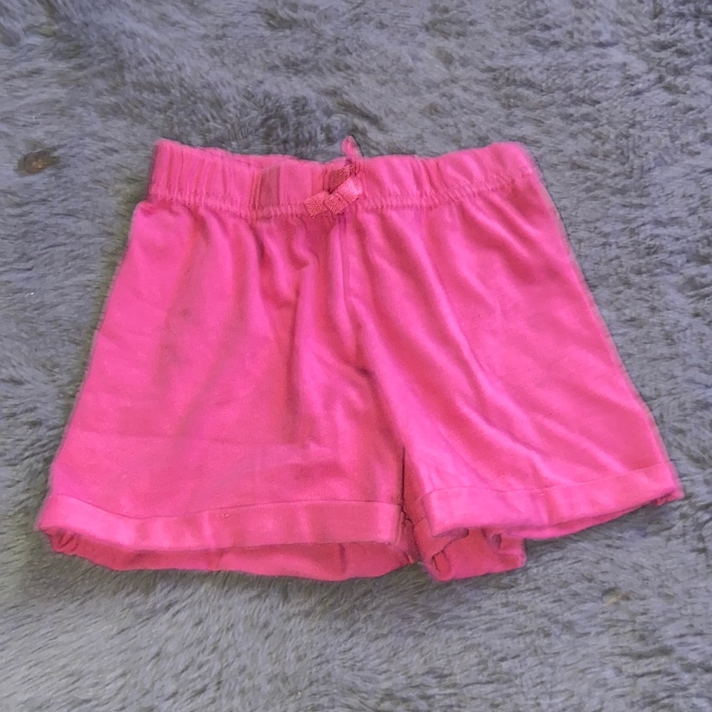 girls pink shorts